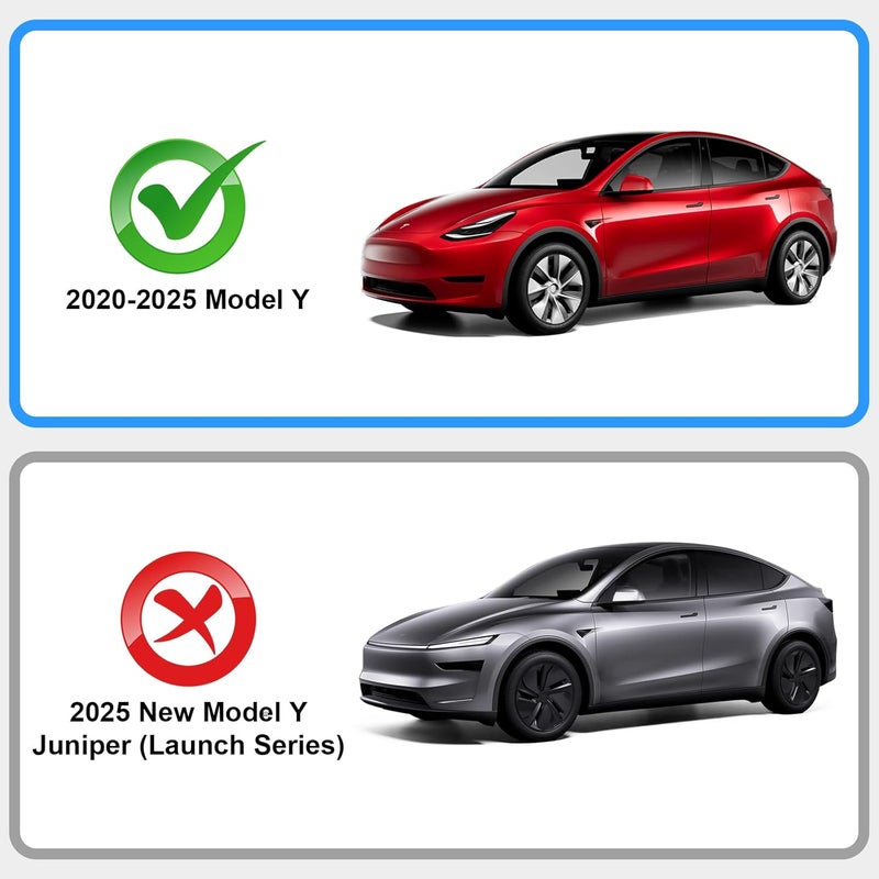 KUNIST for Tesla Model Y Upgrade Behind Screen Storage Box Dashboard Hidden Organizer Tray Non-Slip Sunglass Card Holder for 2021-2023 Tesla Model 3 and 2021-2025 Model Y (Not fit 2025 Juniper) - Image 2